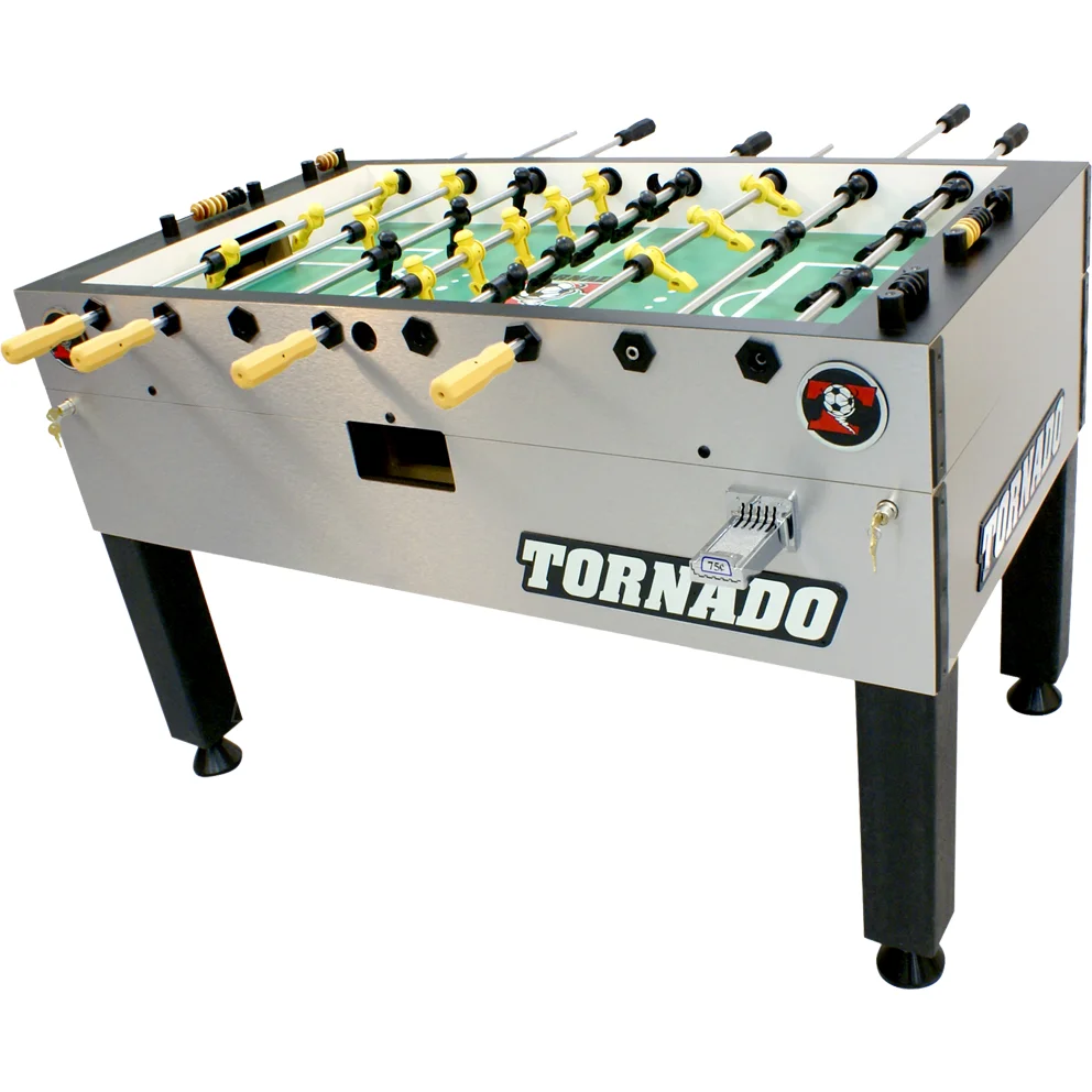 Tornado Platinum Tour Edition Coin Op Foosball Table TP-TEF for sale