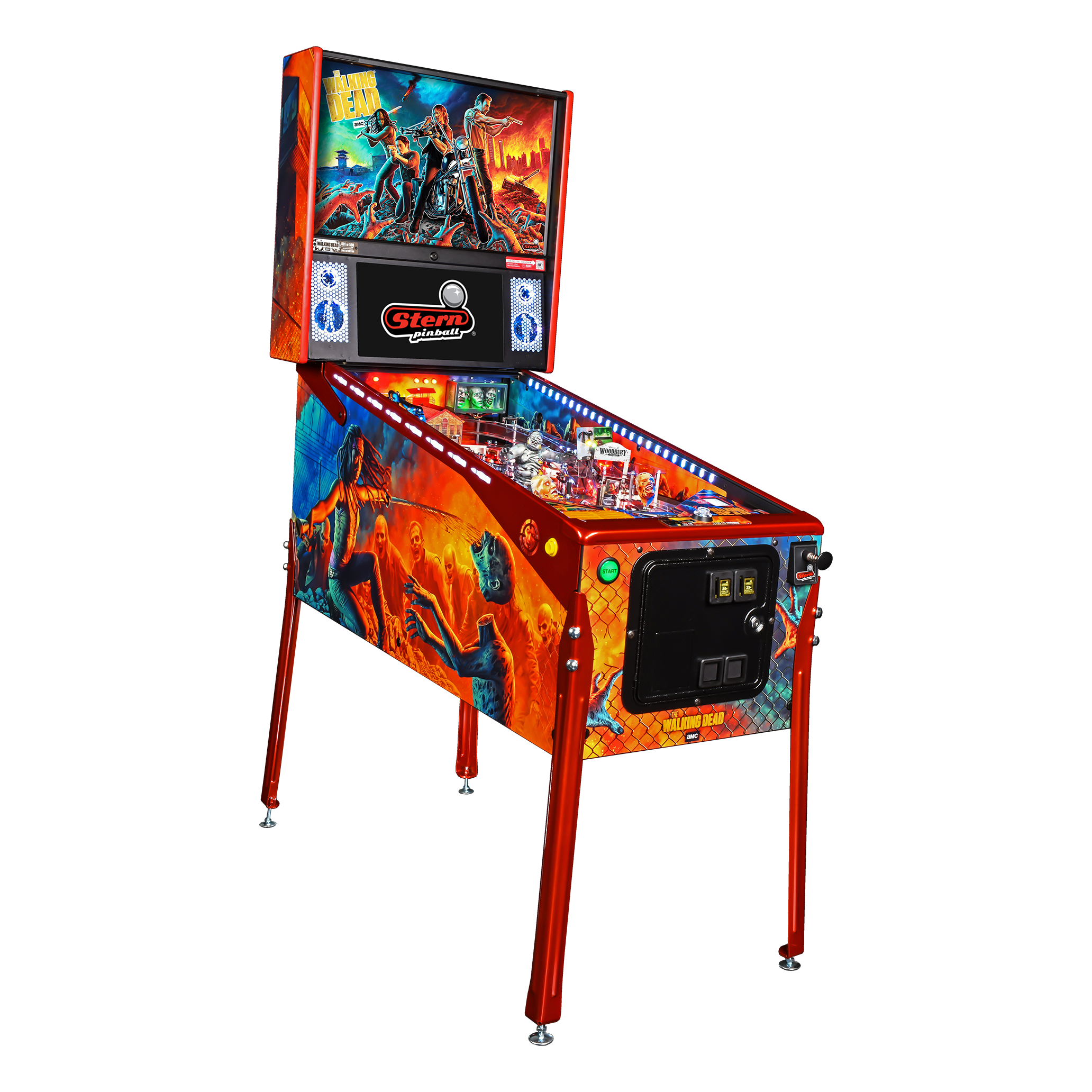 The Walking Dead Remastered Limited Edition Pinball Machine by Stern