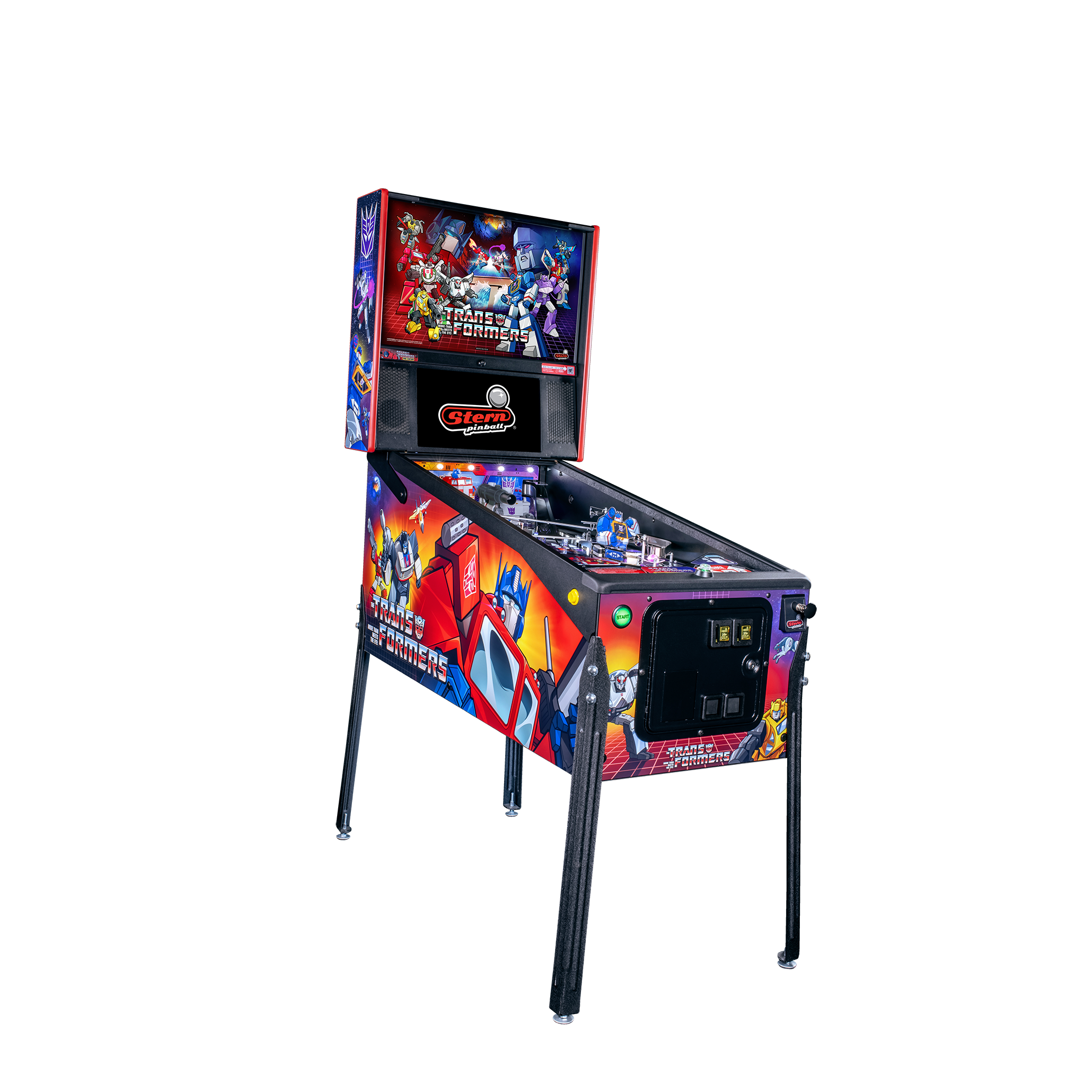Transformers: More Than Meets the Eye Pro Pinball Machine by Stern